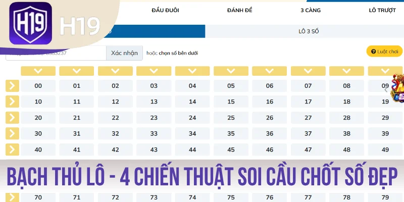 Bạch Thủ Lô - 4 Chiến Thuật Soi Cầu Chốt Số Đẹp 2026