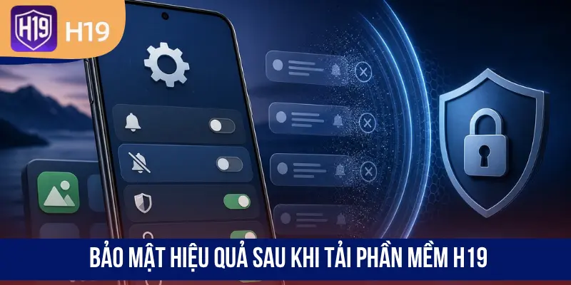 Bảo mật hiệu quả sau khi tải phần mềm H19