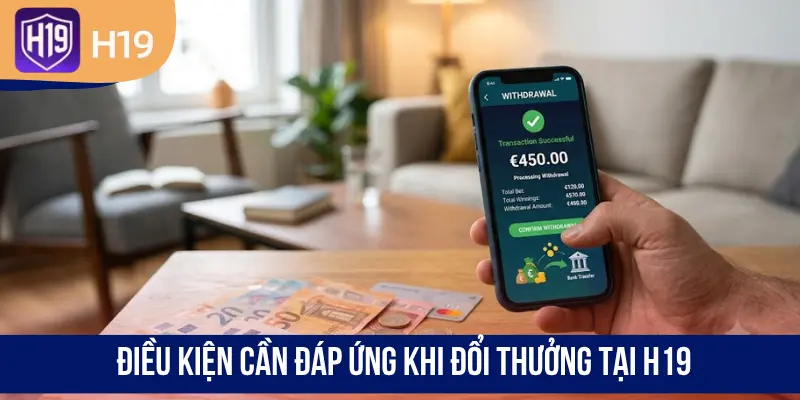 Điều kiện cần đáp ứng khi đổi thưởng tại H19